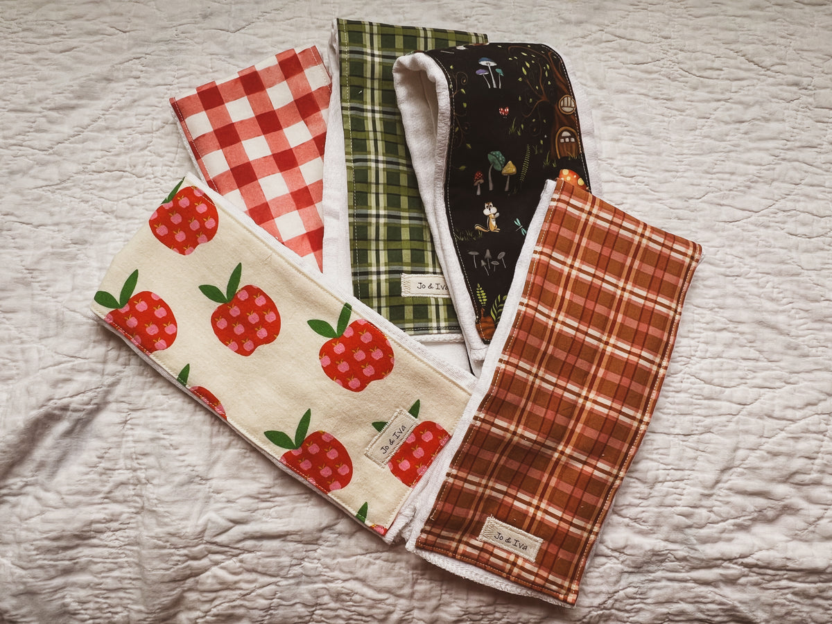 Orchard Apple Baby Essentials Gift Set Red