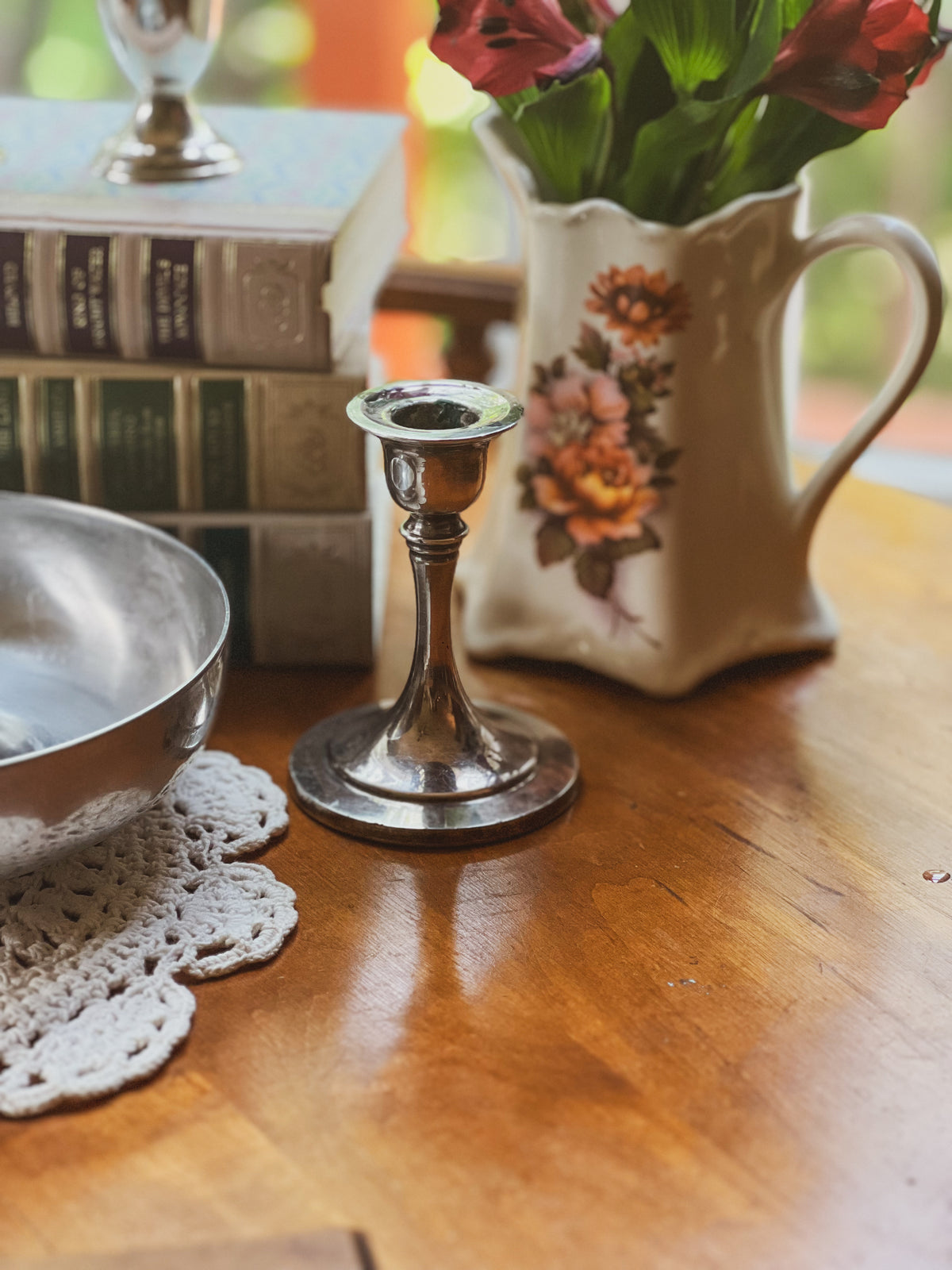 Curated Vintage Silver Collection Set of 4