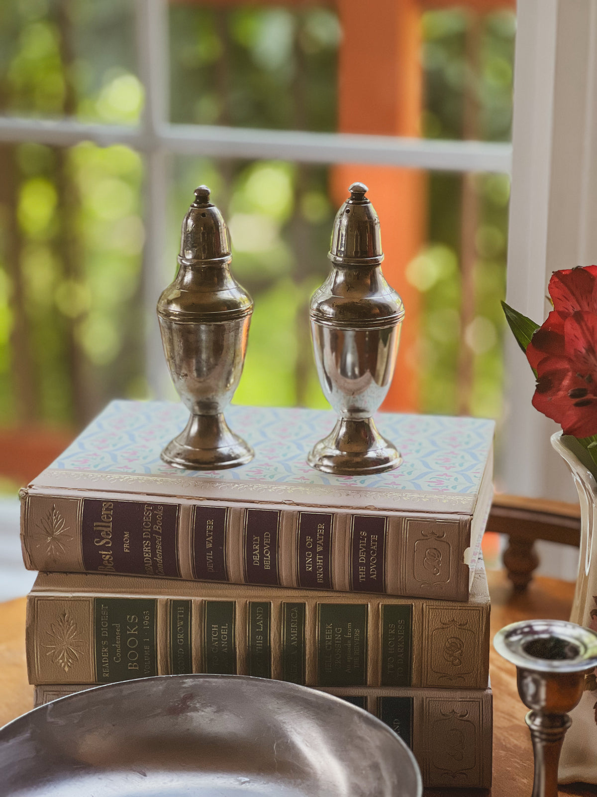 Curated Vintage Silver Collection Set of 4