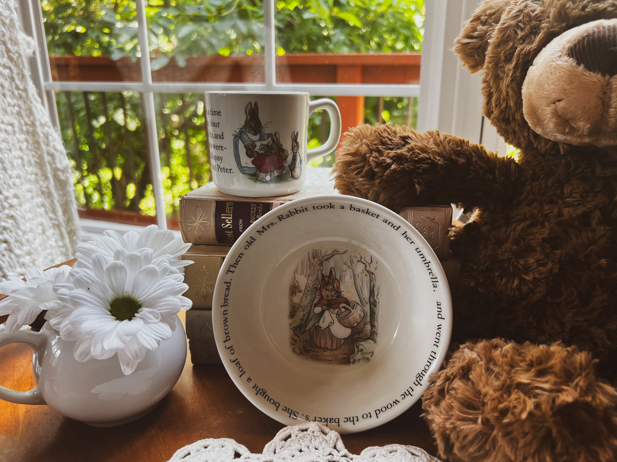Wedgewood Peter Rabbit Nursery Set