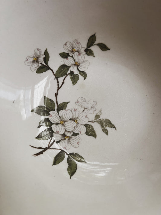 Dogwood Ceramic Serving Bowl