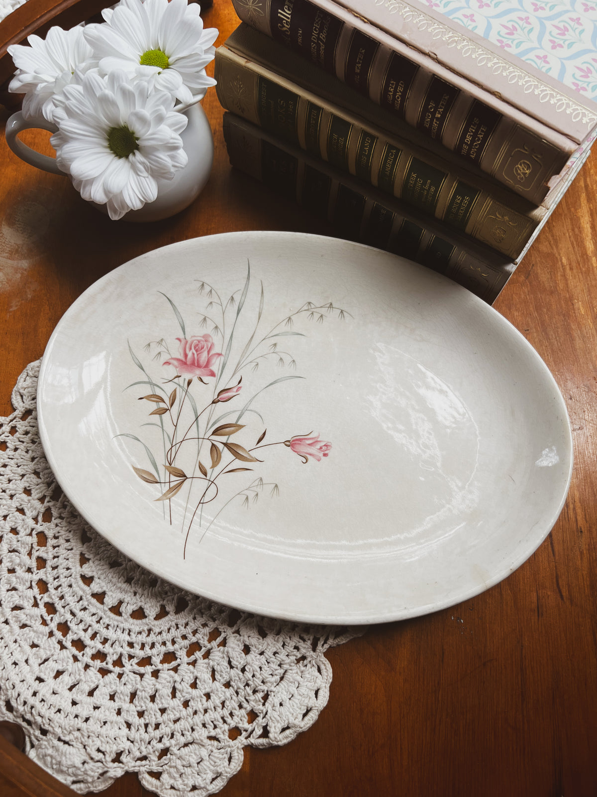 Mount Clemons Vintage Oval Serving Platter