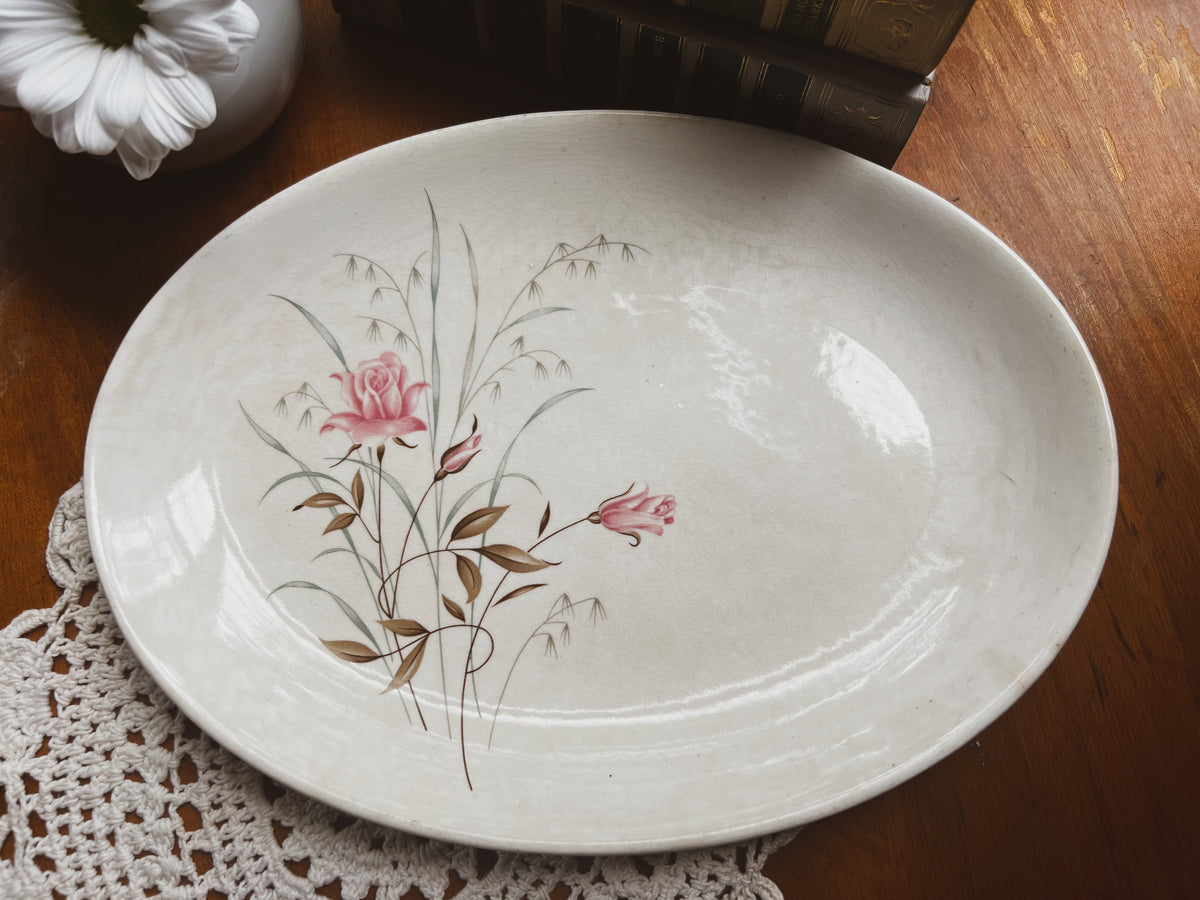 Mount Clemons Vintage Oval Serving Platter