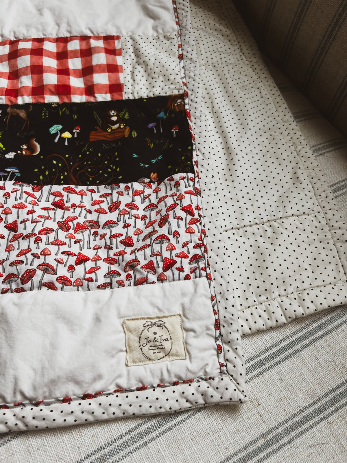 Woodland Wonder Heirloom Baby Quilt