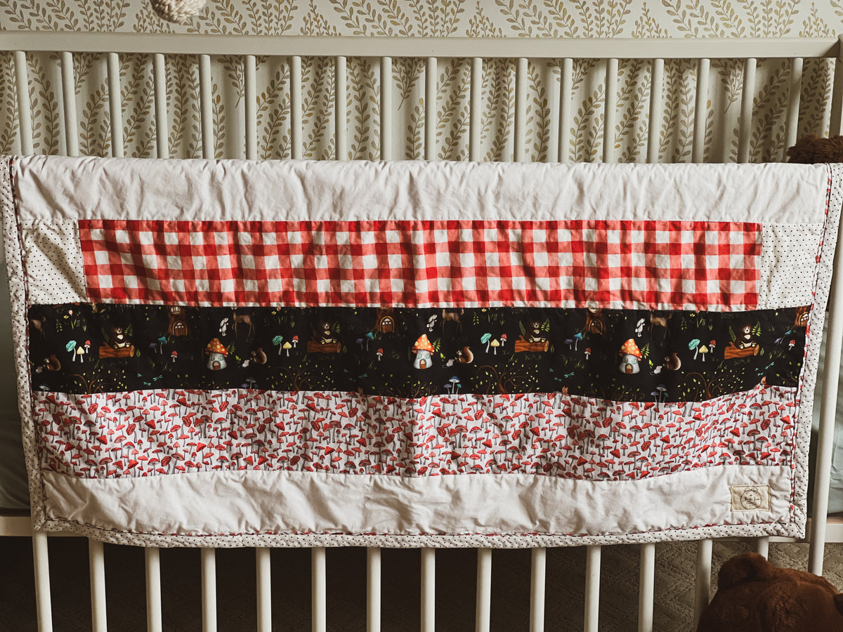 Woodland Wonder Heirloom Baby Quilt