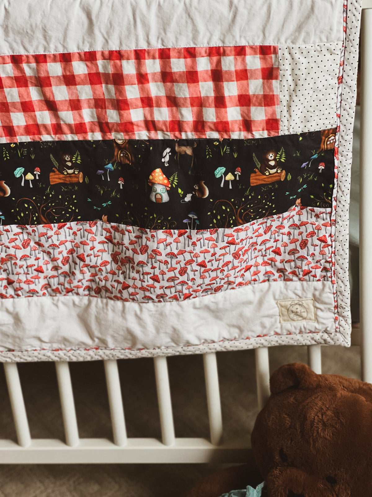 Woodland Wonder Heirloom Baby Quilt