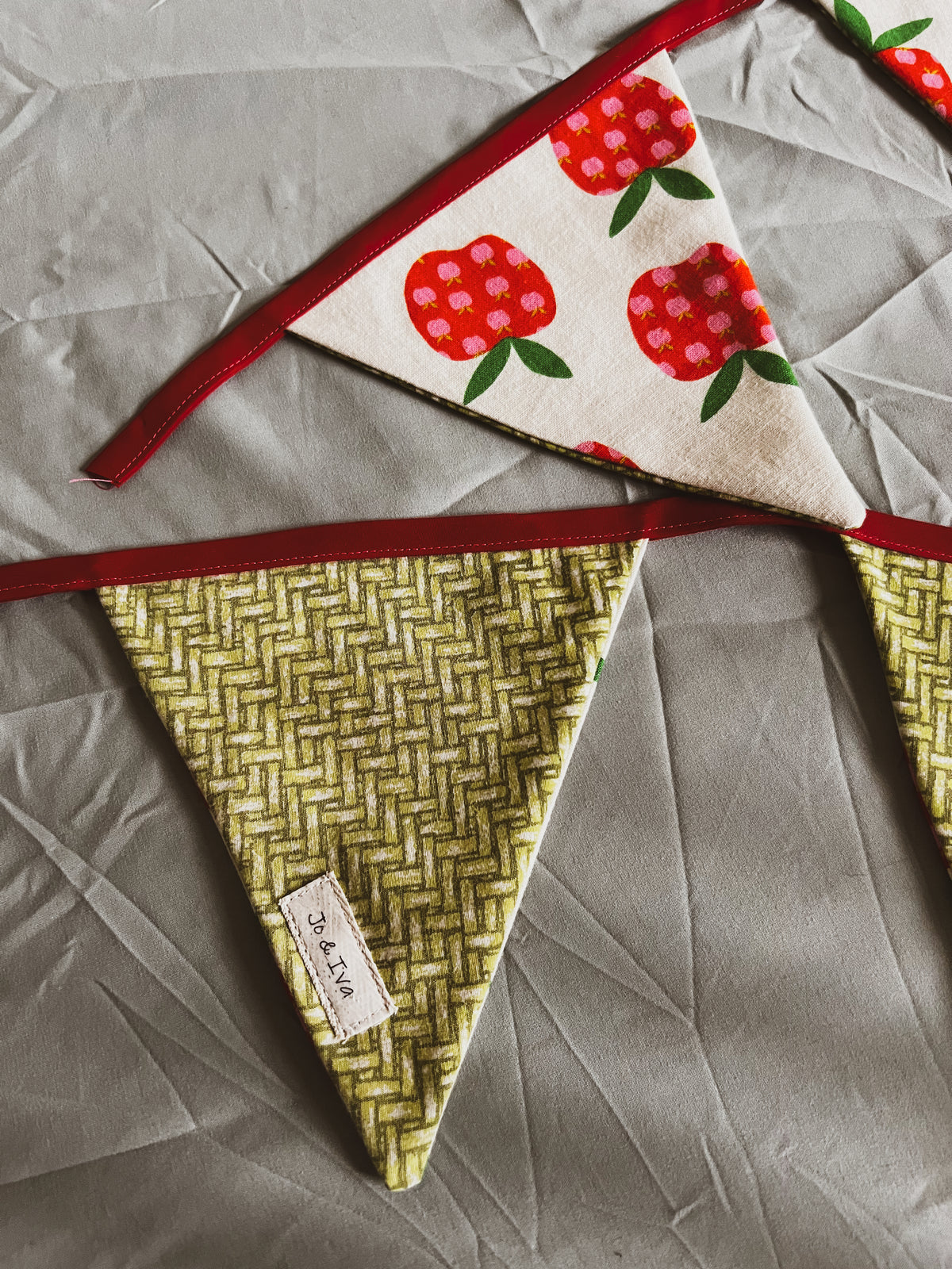 Orchard Handmade Reversible Bunting