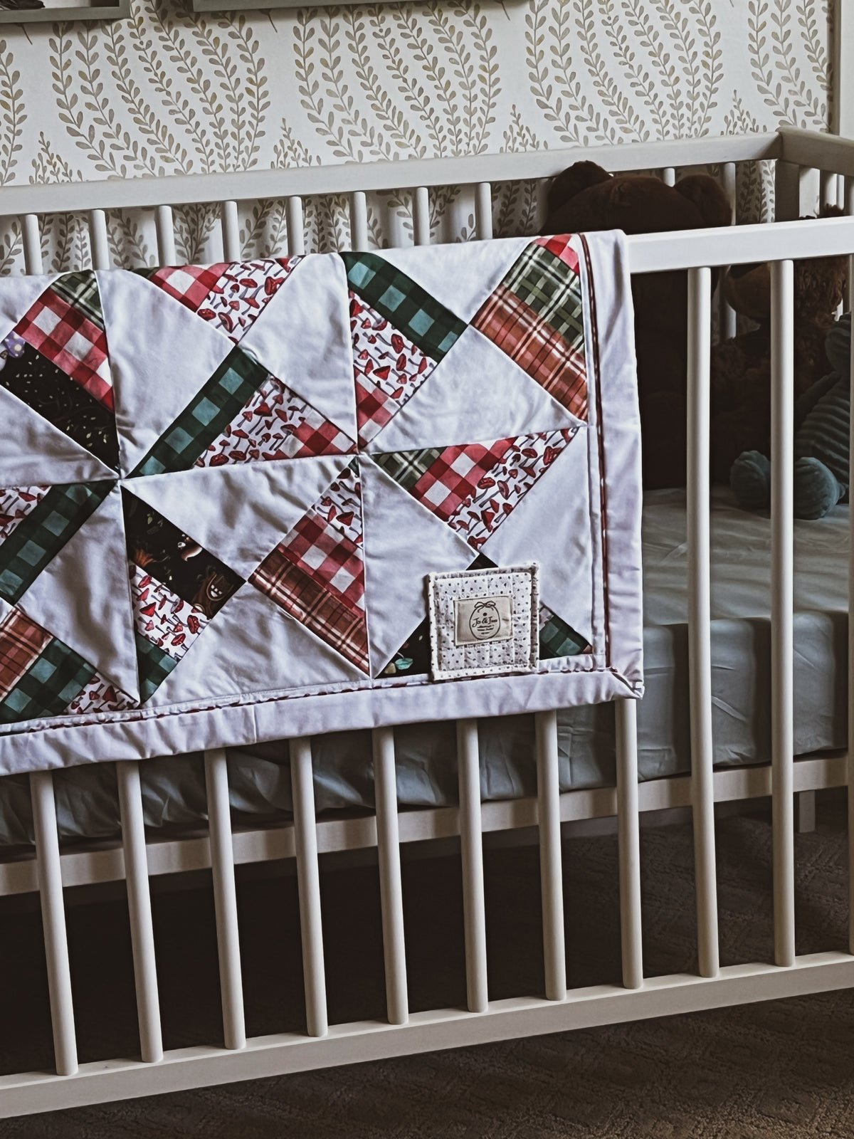 Woodland Patchwork Baby Quilt