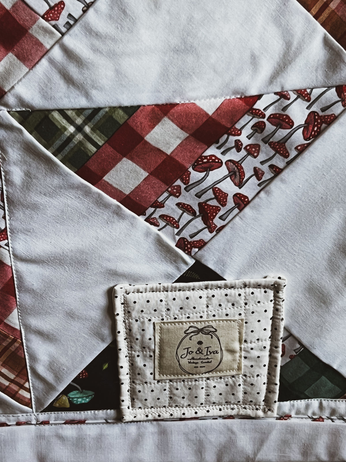 Woodland Patchwork Baby Quilt